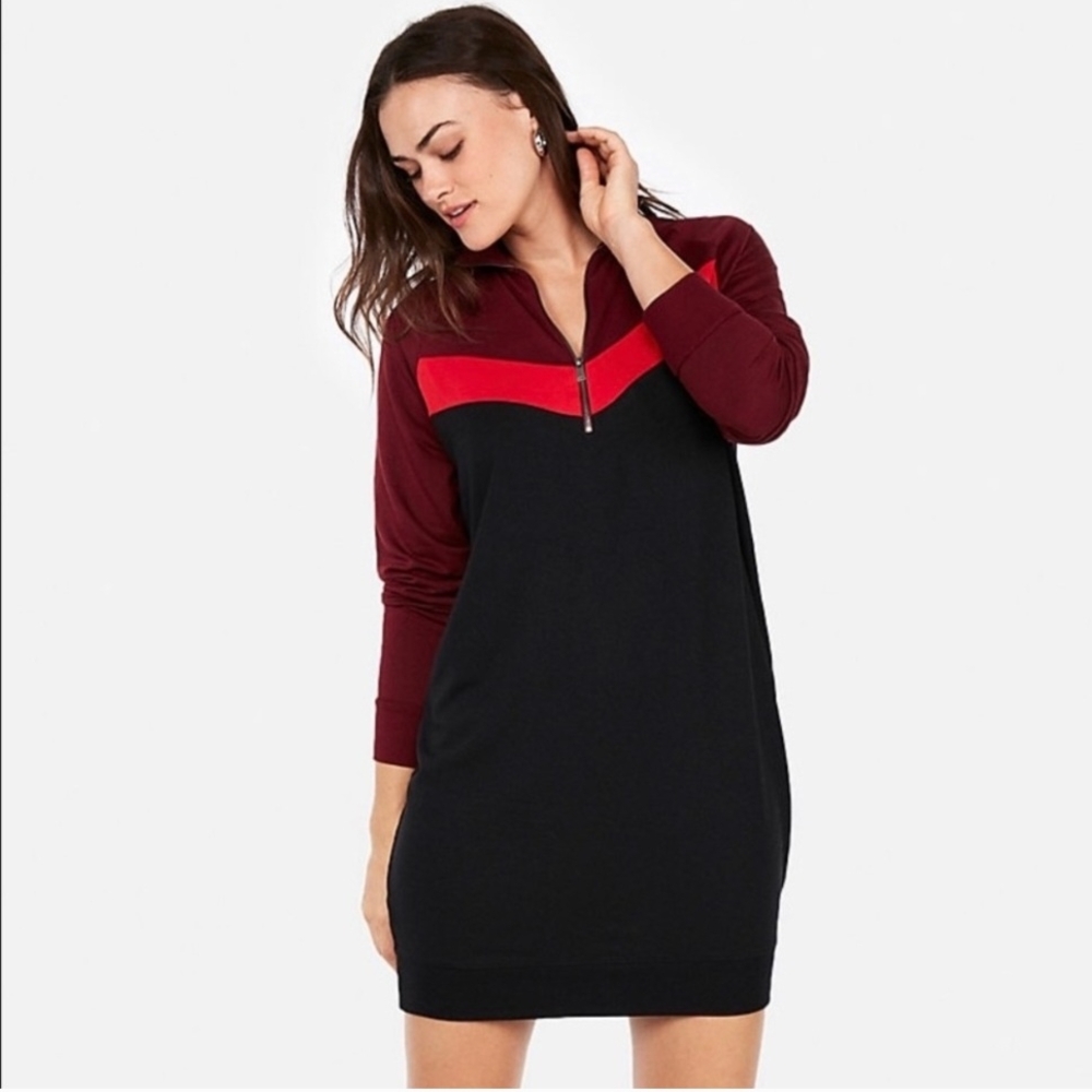 Stylish Black and Red Women's Dress